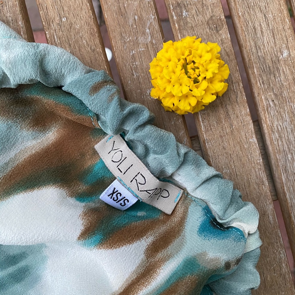 Yoli Rapp Silk Blouse.